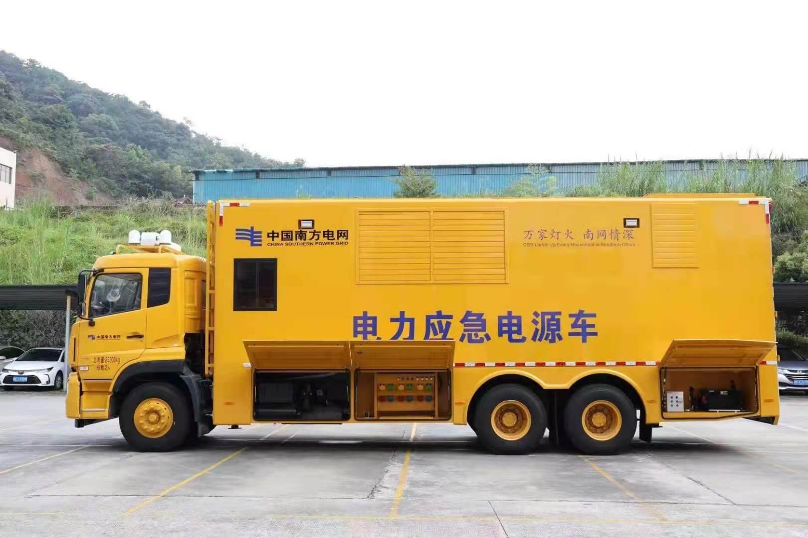 松桃安康大型柴油发电机发电车UPS电源出租租赁